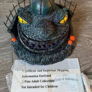 NIGHTMARE BEFORE CHRISTMAS VILLAGE CLOWN HOUSE Hawthorne Village Disney w/ COA